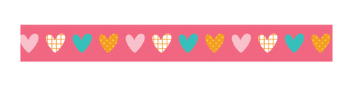 4 Pack - American Crafts Dollar Ribbon-Hearts - 5A002Q56-1GRT0 - 718813966467