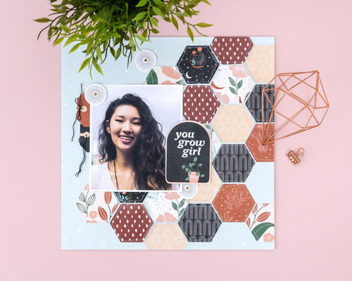 3 Pack - DCWV Premium Paper 12"X12" 36/Pkg-Flora Moon - 5A002PH9-1GQXS