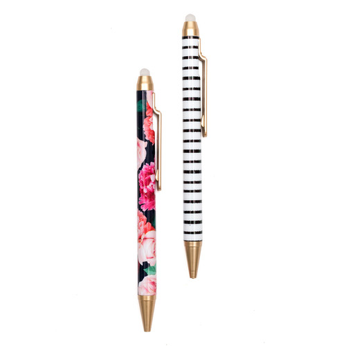 3 Pack - American Crafts Pens 2/Pkg-Floral and Stripes - 5A002Q83-1GRH1