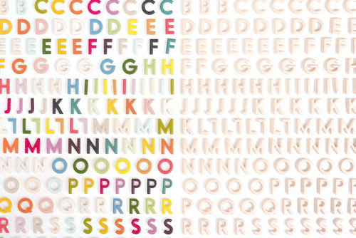 3 Pack - Paige Evans Whimsical Thickers Stickers 5.5"X11" 494/Pkg-Happy Life Mini Alpha/Multi Foam - 310719 3 Pack - Paige Evans Whimsical Thickers Stickers 5.5"X11" 494/Pkg-Happy Life Mini Alpha/Multi Foam - 310719