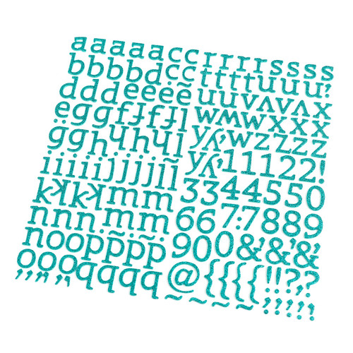 3 Pack - Thickers Glitter Foam Stickers 6"X11" Sheets 2/Pkg-Sunny - Reef - GF53-53119