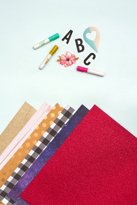 3 Pack - American Crafts Poster Shop Cardstock Ephemera 5.5"X12"-Floral - 345592