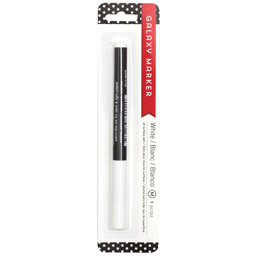 American Crafts Galaxy Marker-White - 5A002PXJ-1GRCS - 718813739351