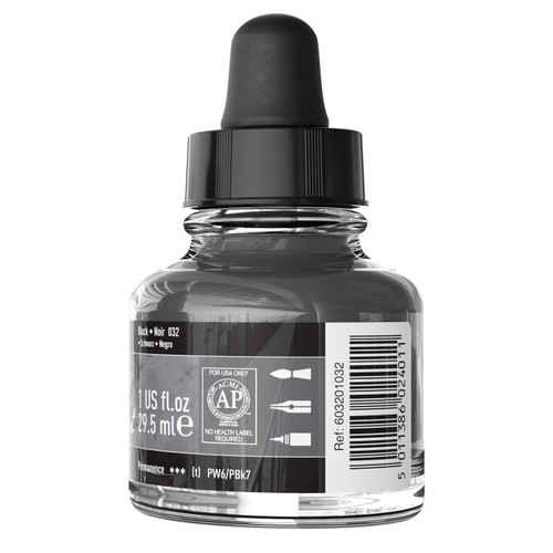 FW Pearlescent Liquid Acrylic Paint 1oz-Black - 5A002YSS-1GZYZ FW Pearlescent Liquid Acrylic Paint 1oz-Black - 5A002YSS-1GZYZ