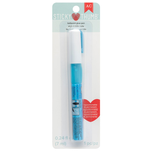 3 Pack - Sticky Thumb/Zig 2 Way Glue Pen Carded-Ball Point - 5A002NN7-1GPVR - 718813726269