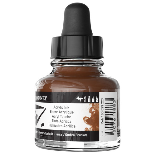 FW Acrylic Artists Ink 1oz-Burnt Umber - 5A002YRG-1GZZH FW Acrylic Artists Ink 1oz-Burnt Umber - 5A002YRG-1GZZH