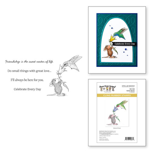 House Mouse Cling Rubber Stamp-Sweet Nectar, Rare Bloom - 5A0031VK-1H3FM House Mouse Cling Rubber Stamp-Sweet Nectar, Rare Bloom - 5A0031VK-1H3FM