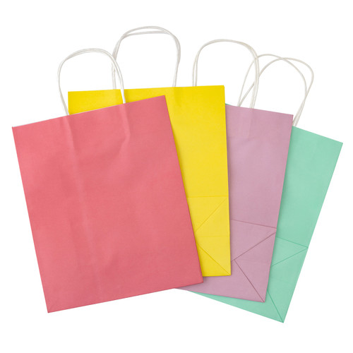 3 Pack AC Large Kraft Gift Bag 10"X12" 10/Pkg-Pastel 5A002P25-1GQB5