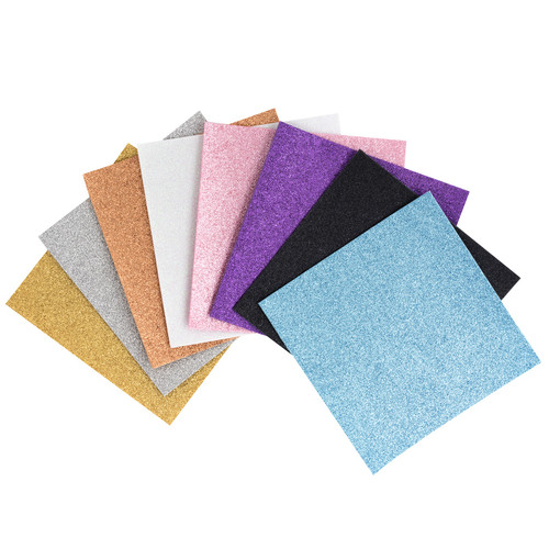 3 Pack - AC Square Felt Stack 32/Pkg-Glitter - 5A002P9F-1GQD2