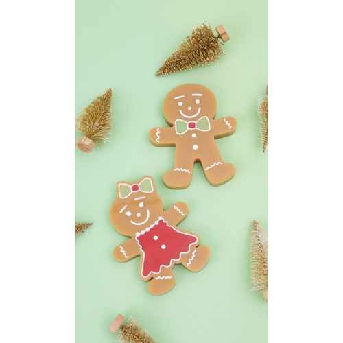 3 Pack - AC Color Pour Resin Mold-Gingerbread Coaster - 5A002P92-1GQCF 3 Pack - AC Color Pour Resin Mold-Gingerbread Coaster - 5A002P92-1GQCF