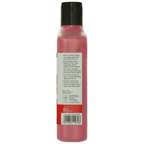 FW Acrylic Artists Ink 180ml-Scarlet - 5A002YT2-1H00S FW Acrylic Artists Ink 180ml-Scarlet - 5A002YT2-1H00S