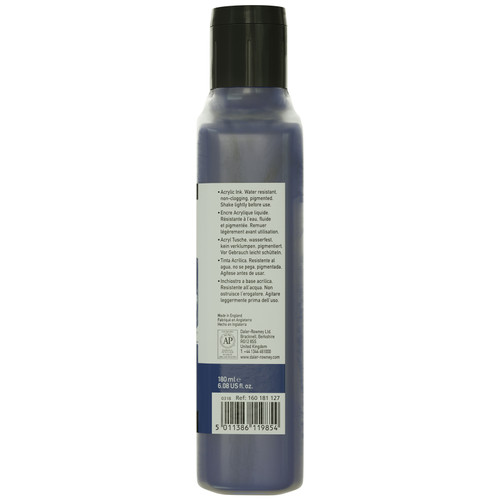 FW Acrylic Artists Ink 180ml-Indigo - 5A002YT2-1H00V FW Acrylic Artists Ink 180ml-Indigo - 5A002YT2-1H00V