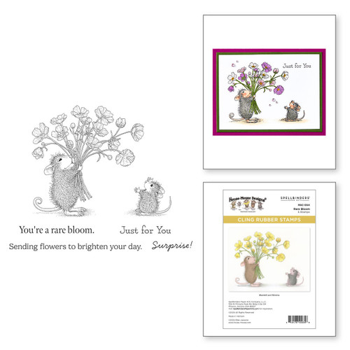 House Mouse Cling Rubber Stamp-Rare Bloom - 5A0031TT-1H3FY House Mouse Cling Rubber Stamp-Rare Bloom - 5A0031TT-1H3FY