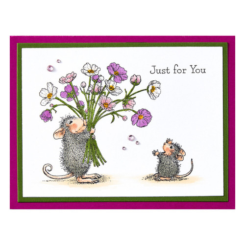 House Mouse Cling Rubber Stamp-Rare Bloom - 5A0031TT-1H3FY House Mouse Cling Rubber Stamp-Rare Bloom - 5A0031TT-1H3FY