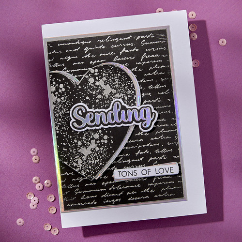 Spellbinders Clear Stamp & Die Set By Lisa Horton-Sending Smiles Sentiments, Wildflowers - 5A0031VC-1H3FX Spellbinders Clear Stamp & Die Set By Lisa Horton-Sending Smiles Sentiments, Wildflowers - 5A0031VC-1H3FX