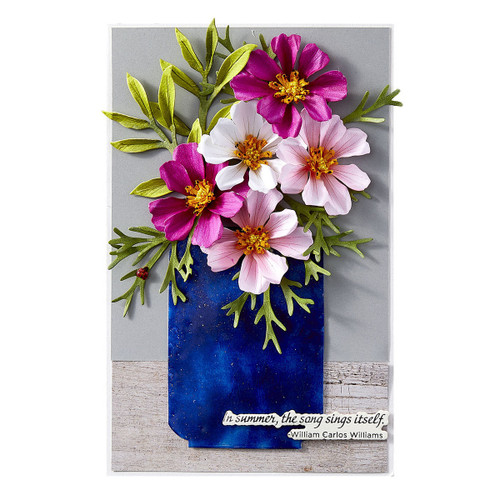 Spellbinders Etched Dies By Susan Tierney-Cockburn-Cosmos 5A0031SR-1H3GJ