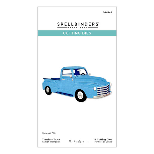 Spellbinders Etched Dies By Mindy Eggen-Timeless Truck, Classic Road Legends - 5A0031TY-1H3GK - 810176104996