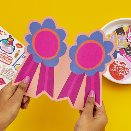 Damask Love Project Pad 12"X12"-Girl Power - 5A002PJB-1GQX7