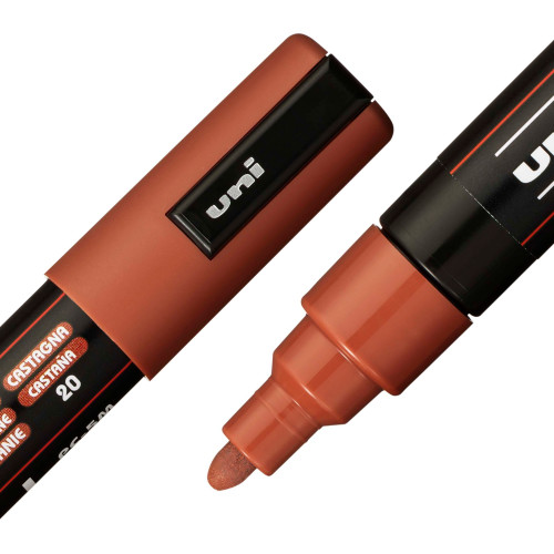 POSCA 5M Medium Bullet Tip 2.5mm Paint Marker-Chestnut - PC-5M-1H2QF POSCA 5M Medium Bullet Tip 2.5mm Paint Marker-Chestnut - PC-5M-1H2QF