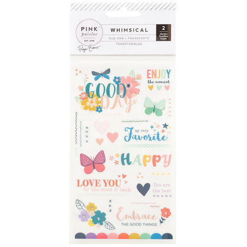 Paige Evans Whimsical Rub-Ons 2/Pkg310725 - 718813107259