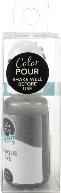 3 Pack - American Crafts Color Pour Resin Dyes .3oz-Opaque - Metallic Silver - CPRDYE3-56676 - 718813566766