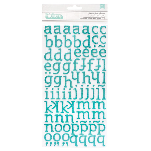 Thickers Glitter Foam Stickers 6"X11" Sheets 2/Pkg-Sunny - Reef - GF53-53119 - 718813531191 Thickers Glitter Foam Stickers 6"X11" Sheets 2/Pkg-Sunny - Reef - GF53-53119 - 718813531191