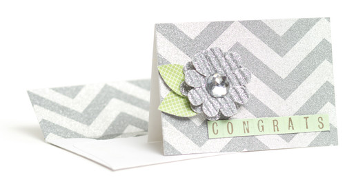 American Crafts Gift Cards W/Envelopes 2.5"X3.5" 8/Pkg-White 368583