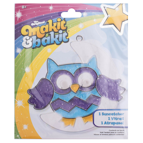 Colorbok Makit & Bakit Suncatcher Kit-Owl - 74515 - 765468745152
