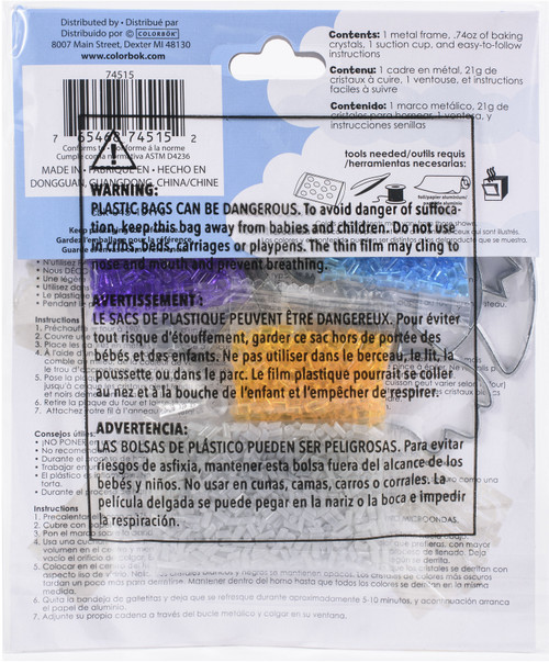 Colorbok Makit & Bakit Suncatcher Kit-Owl - 74515 Colorbok Makit & Bakit Suncatcher Kit-Owl - 74515