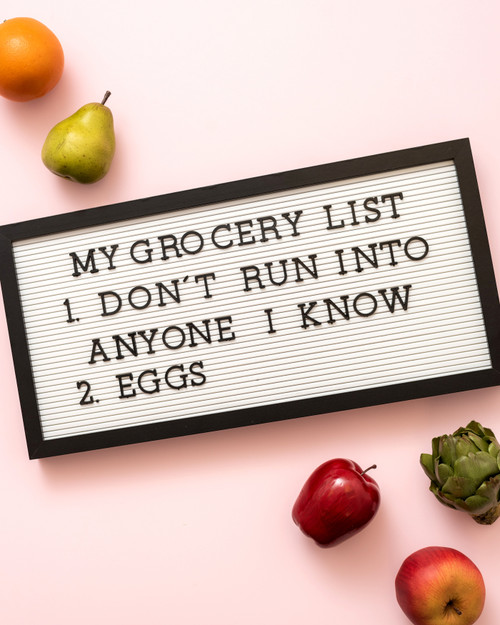 DCWV Framed Letterboard 20"X10"-Black W/White Insert - LB006011 DCWV Framed Letterboard 20"X10"-Black W/White Insert - LB006011