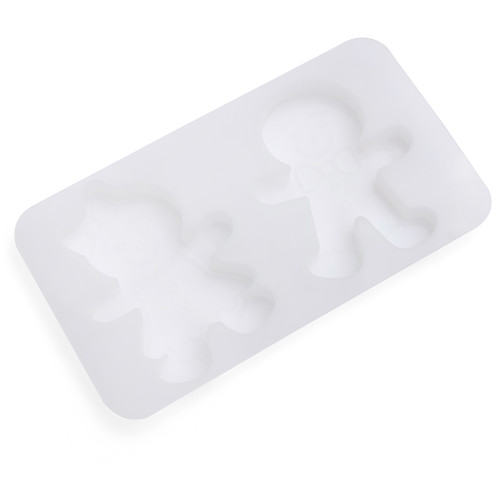 AC Color Pour Resin Mold-Gingerbread Coaster - 5A002P92-1GQCF