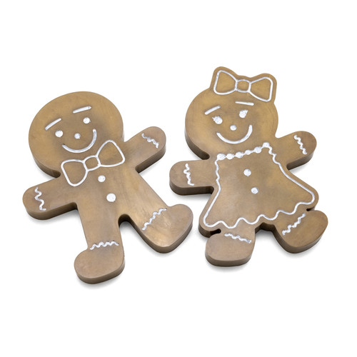 AC Color Pour Resin Mold-Gingerbread Coaster - 5A002P92-1GQCF
