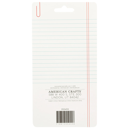 American Crafts Paper Clips 9/Pkg-Jumbo Heart - 5A002NHM-1GPY2