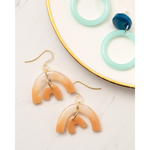 AC Color Pour Resin Mold 2/Pkg-Earrings - 5A002P1M-1GQCW