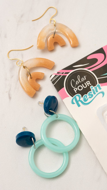 AC Color Pour Resin Mold 2/Pkg-Earrings - 5A002P1M-1GQCW AC Color Pour Resin Mold 2/Pkg-Earrings - 5A002P1M-1GQCW