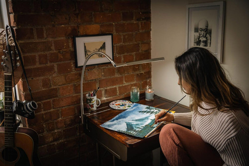 Daylight Techne 2 Artist & Drafting Lamp-360 Rotation - 5A00313F-1H2N8