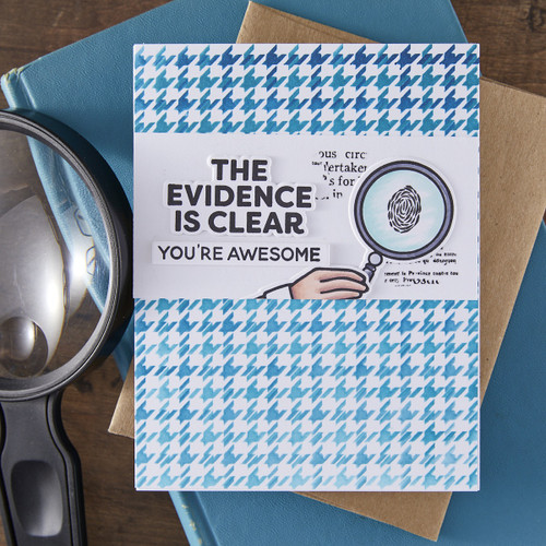 Hero Arts Case Closed Layering Stencils-Houndstooth - 5A0031T7-1H3GH Hero Arts Case Closed Layering Stencils-Houndstooth - 5A0031T7-1H3GH