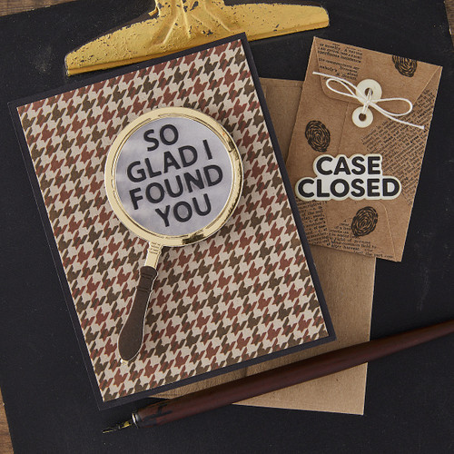 Hero Arts Case Closed Die Set-Magnifying Glass - 5A0031V2-1H3H0 Hero Arts Case Closed Die Set-Magnifying Glass - 5A0031V2-1H3H0