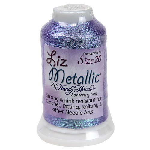 Handy Hands Liz Metallic Size 20 Thread-Icy Purple - HM20-1H3MR - 769826203469 Handy Hands Liz Metallic Size 20 Thread-Icy Purple - HM20-1H3MR - 769826203469