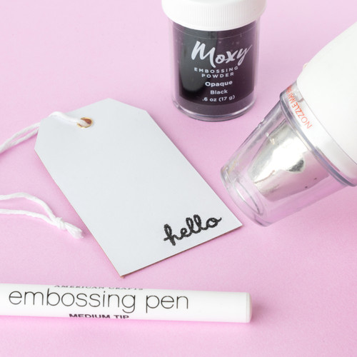Moxy Embossing Pens 3/Pkg-White - 347966