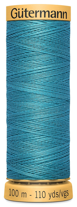 Gutermann Natural Cotton Thread 110yd-Peacock - 103C-7534 - 077780011205