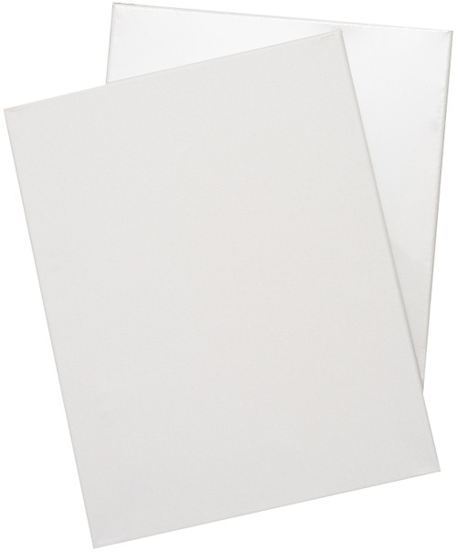 American Crafts Art Supply Basics Stretched Canvas 2/Pkg-11"X14" - 34006086