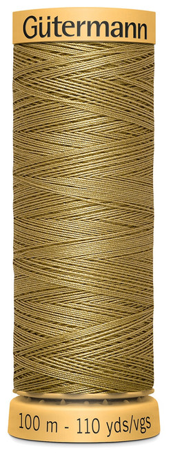 Gutermann Natural Cotton Thread 110yd-Light Brown - 103C-2410 - 077780010222