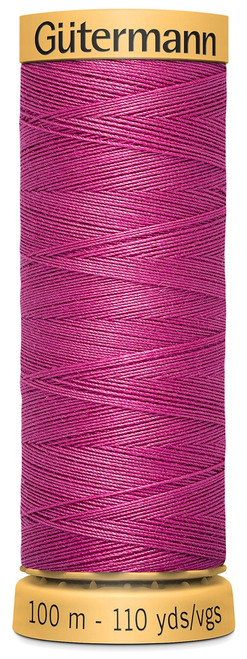 Gutermann Natural Cotton Thread 110yd-Bright Pink - 103C-5980 - 077780010819