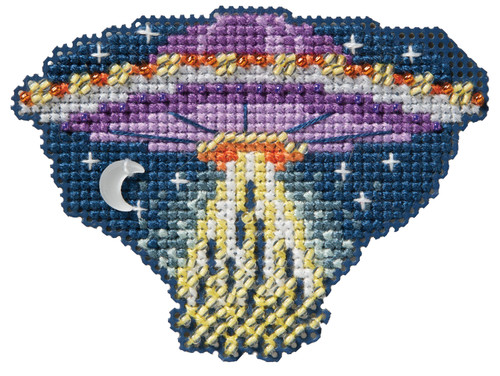 Mill Hill Counted Cross Stitch Kit 3.36"X2.5"-UFO - 5A0031Y2-1H3K4 - 098063114888
