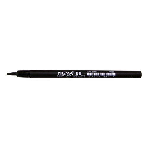 3 Pack - Sakura Pigma Professional Bold Brush Pen-Black - 5A002Z2H-1H0H5