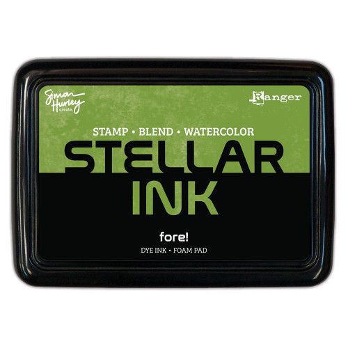 3 Pack - Simon Hurley create. Stellar Ink Pads-Fore! - 5A0031YP-1H3LQ - 789541089513