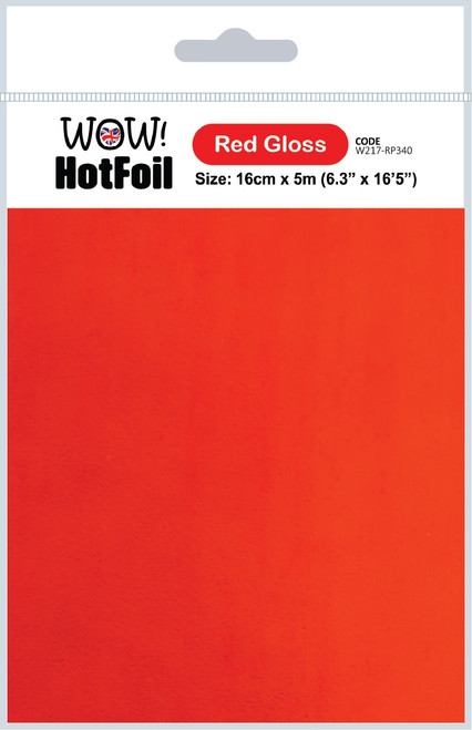 WOW! Hot Foil-Red Gloss - 5A0030DN-1H1V1 - 5056333105481