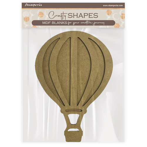 Stamperia Crafty Shapes-Timeless Air Balloon - 5A0031BW-1H30F - 5993110043850