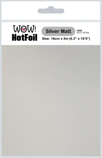 WOW! Hot Foil-Silver Matt - 5A0030DN-1H1TC - 5056333105450
